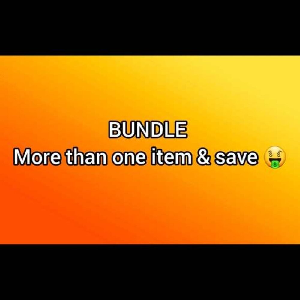 BUNDLE & SAVE ON SHIPPING!!!!!